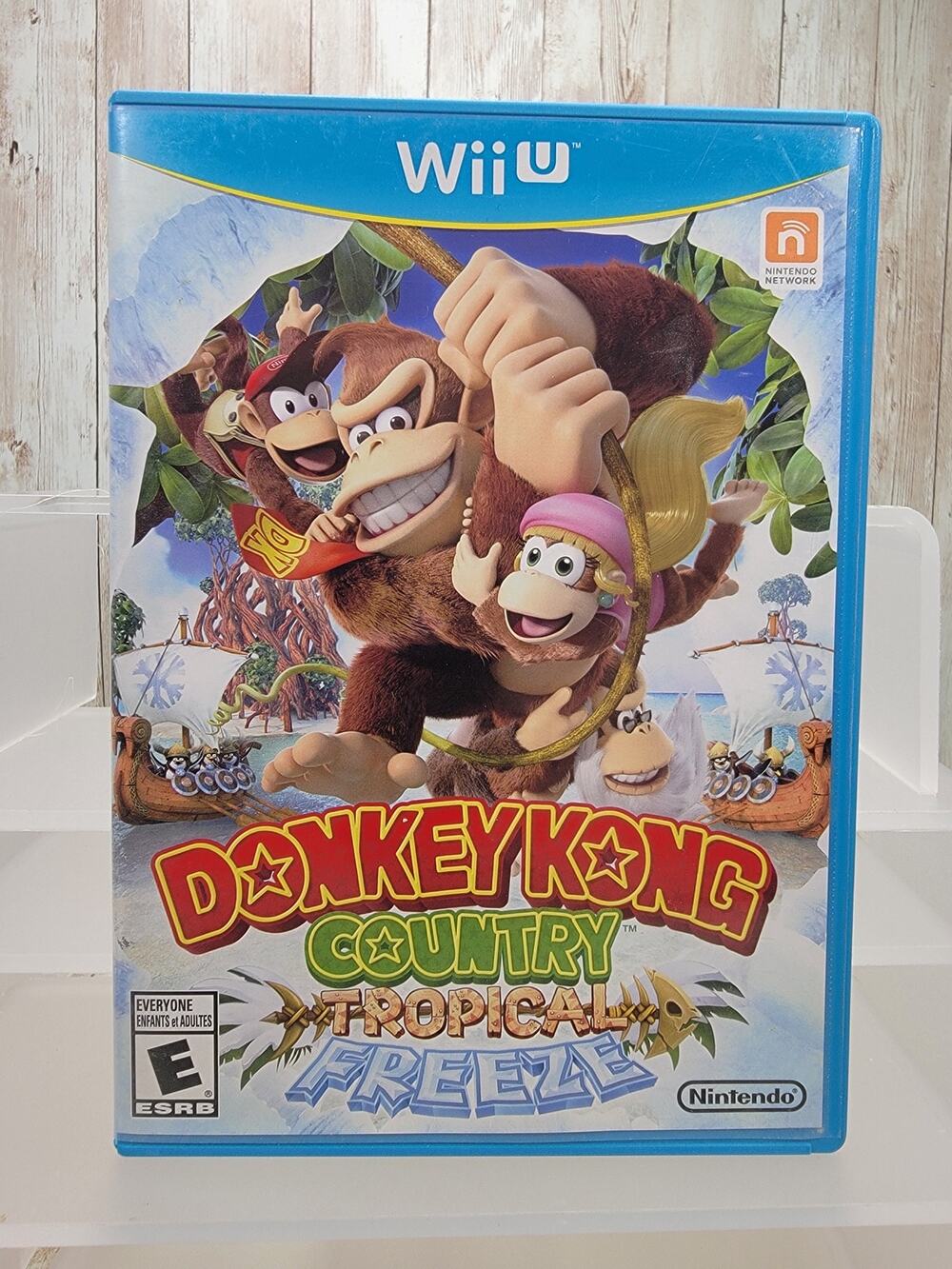 Donkey Kong Country: Tropical Freeze (Nintendo Wii U, 2014) Complete